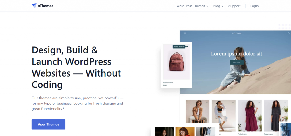 ตัวอย่างเว็บ WordPress ที่ออกแบบมืออาชีพ